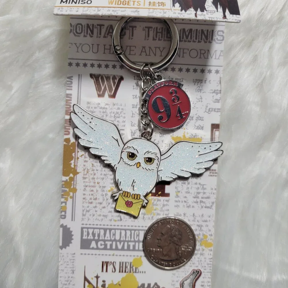 Harry Potter Hedwig Owl Keychain